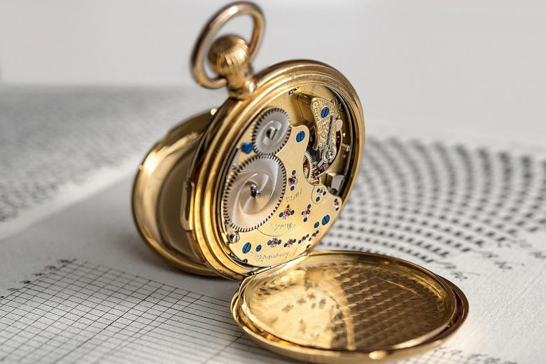 A Lange söhne vintage pocket watch three-quarter plate, gold chatons, engraved balance cock review