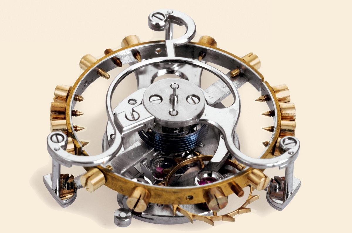 Auguste Huguenin tourbillon cage inspiration to A. Lange & Söhne Tourbillons