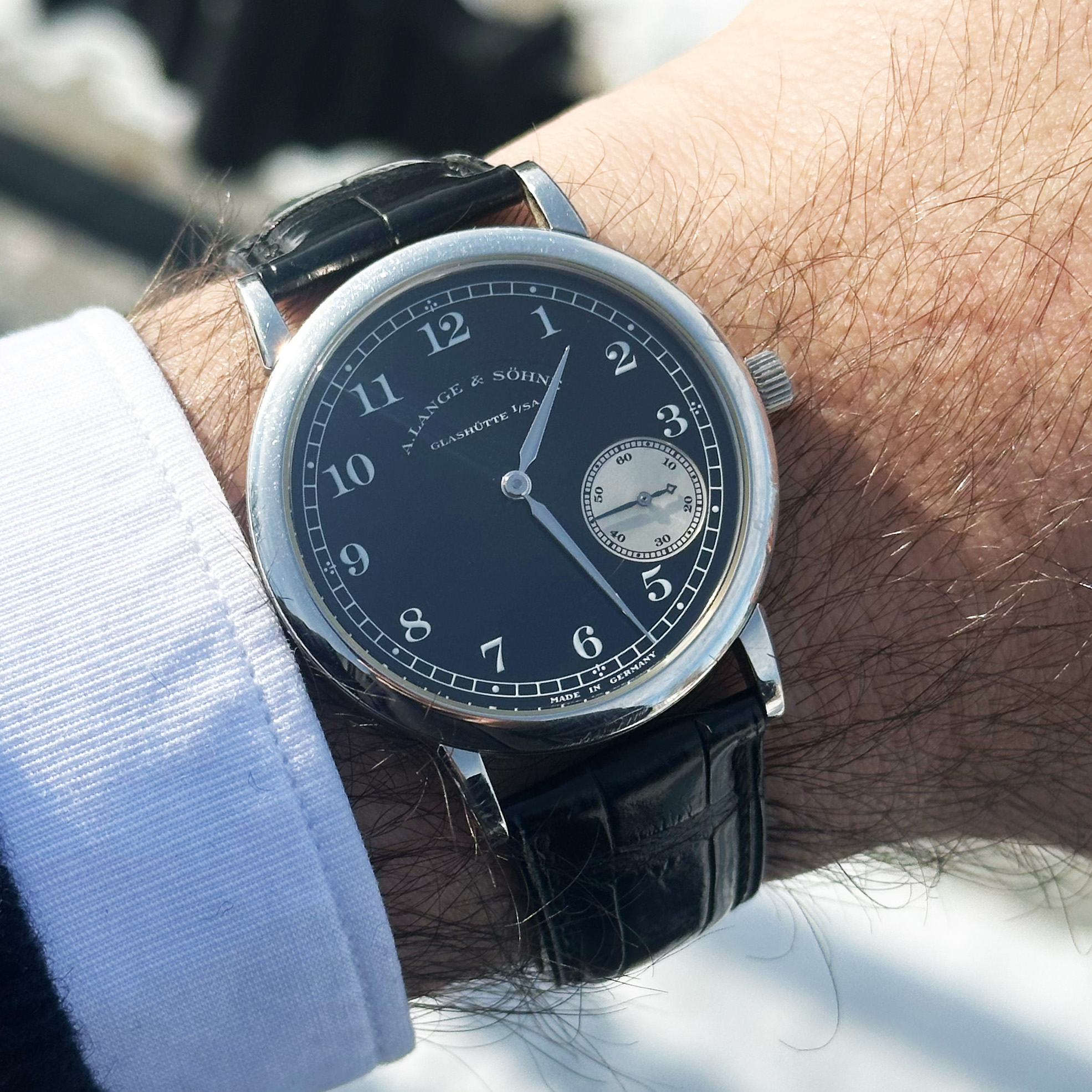 A Lange Söhne 1815 Side Step Wempe Edition
