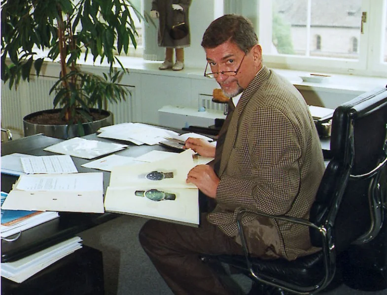 günter blümlein at a lange söhne schaffhausen office