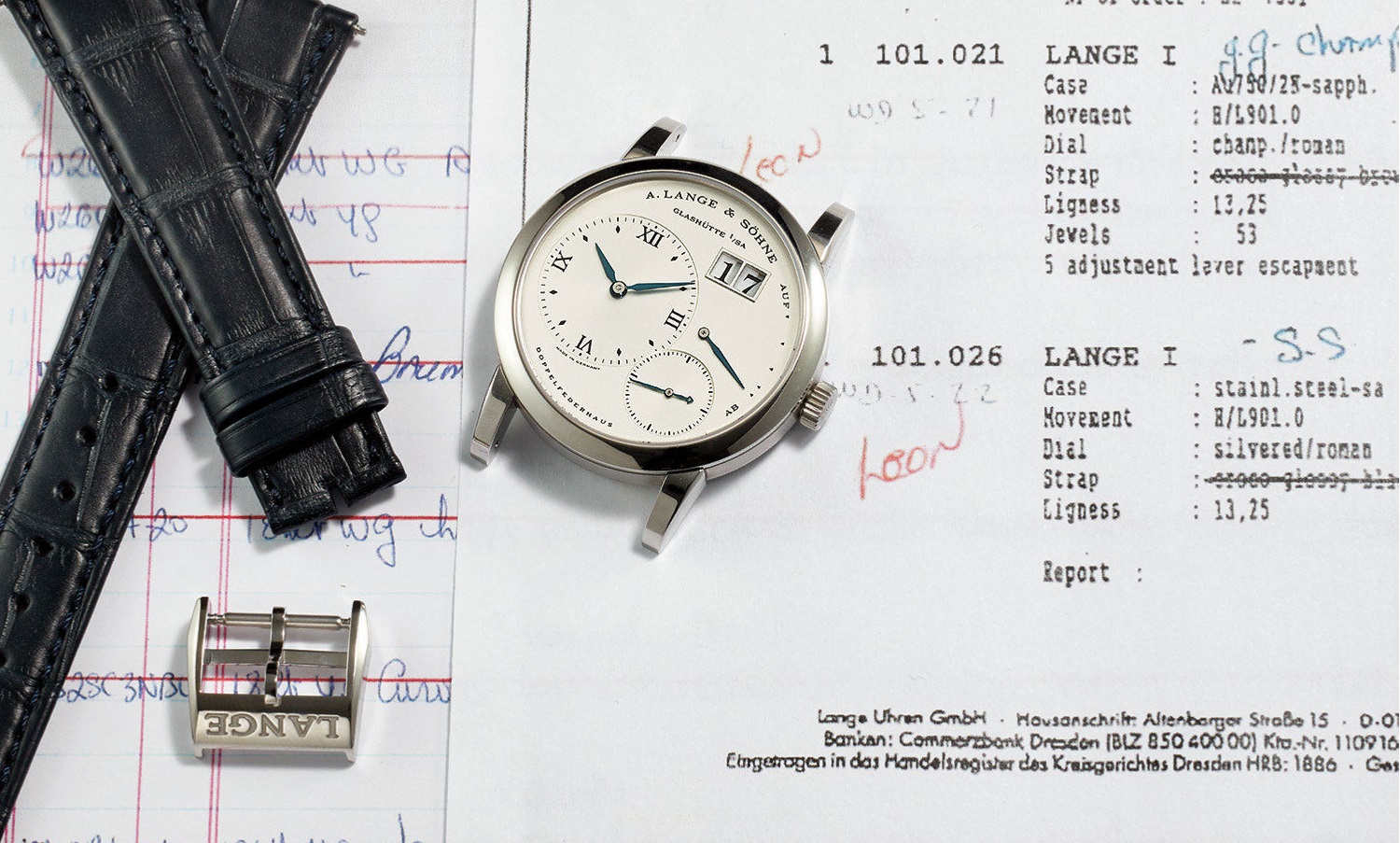 most expensive lange söhne stainless steel lange 1 reference 101.026