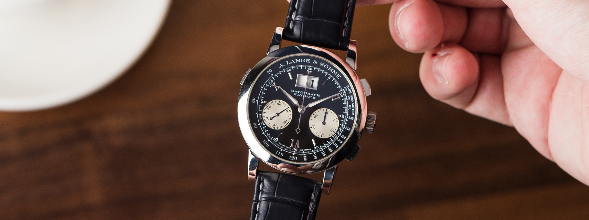 Lange Datograph platinum