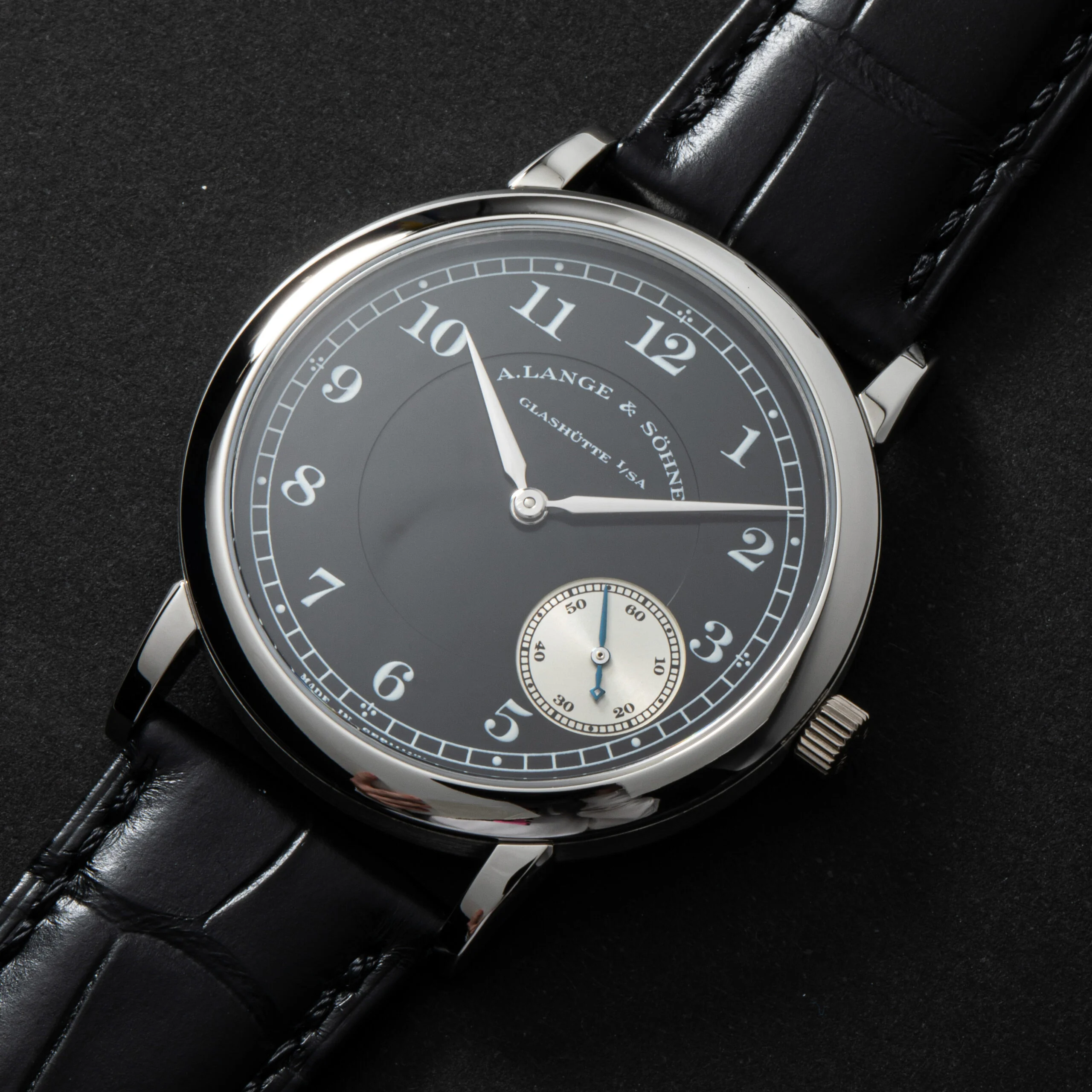 A Lange 1815 Side Step Wempe Platinum