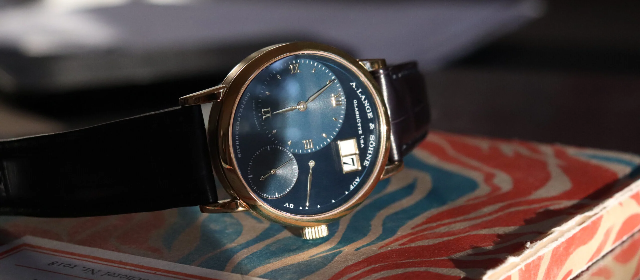 Little Lange 1 Blue Dial