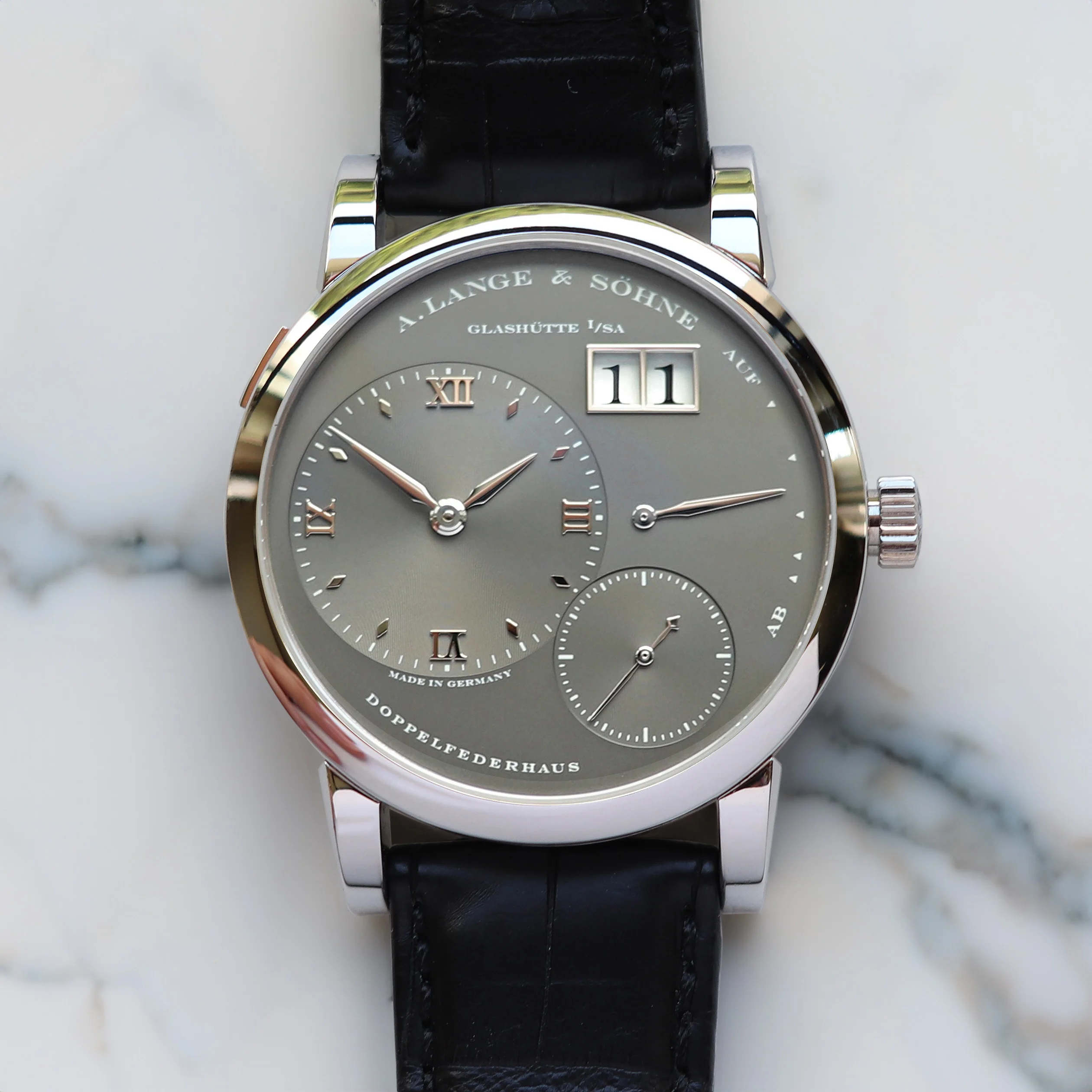 Lange 1 Grey Dial