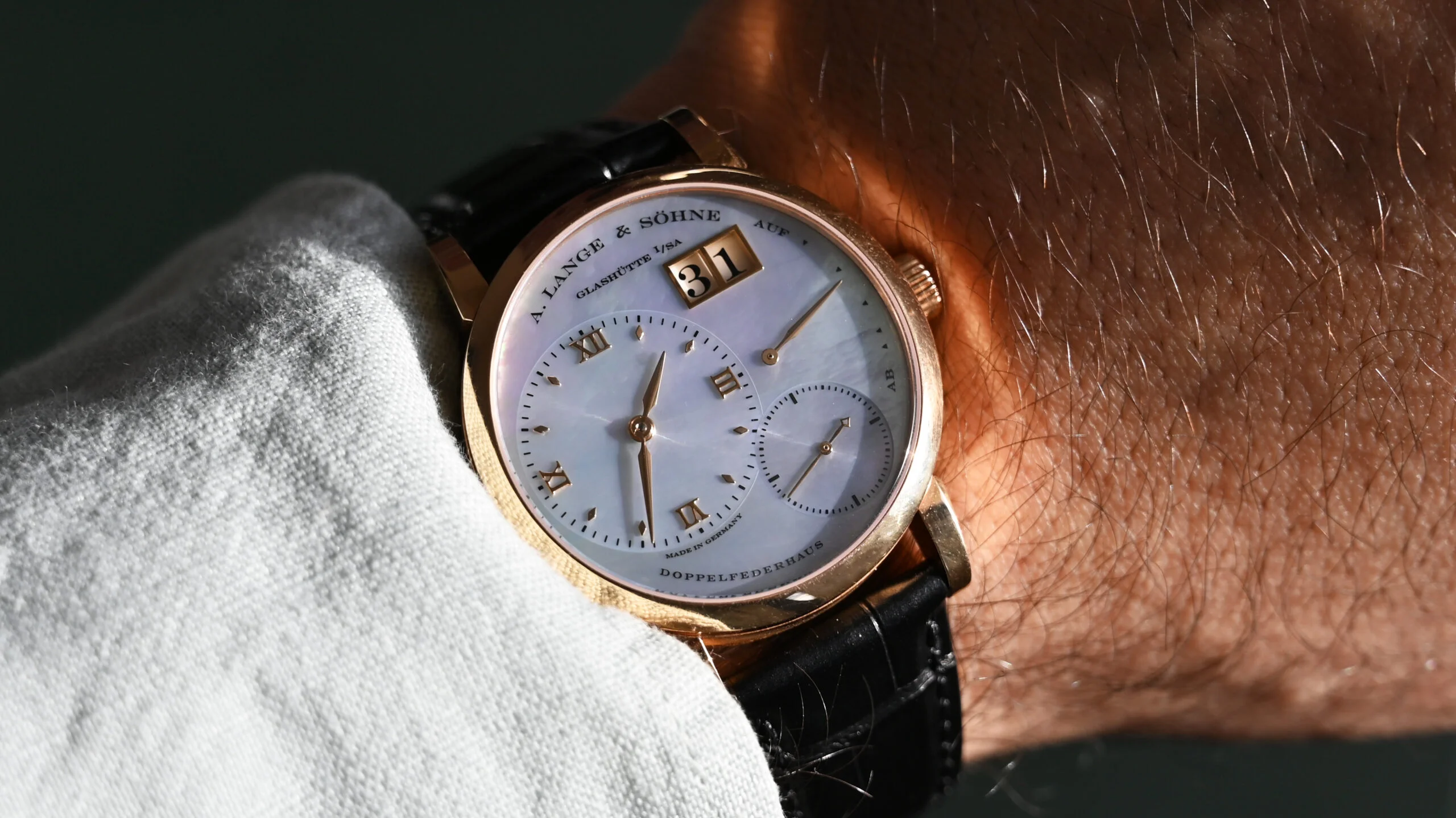 Little Lange 1 Pearl Dial