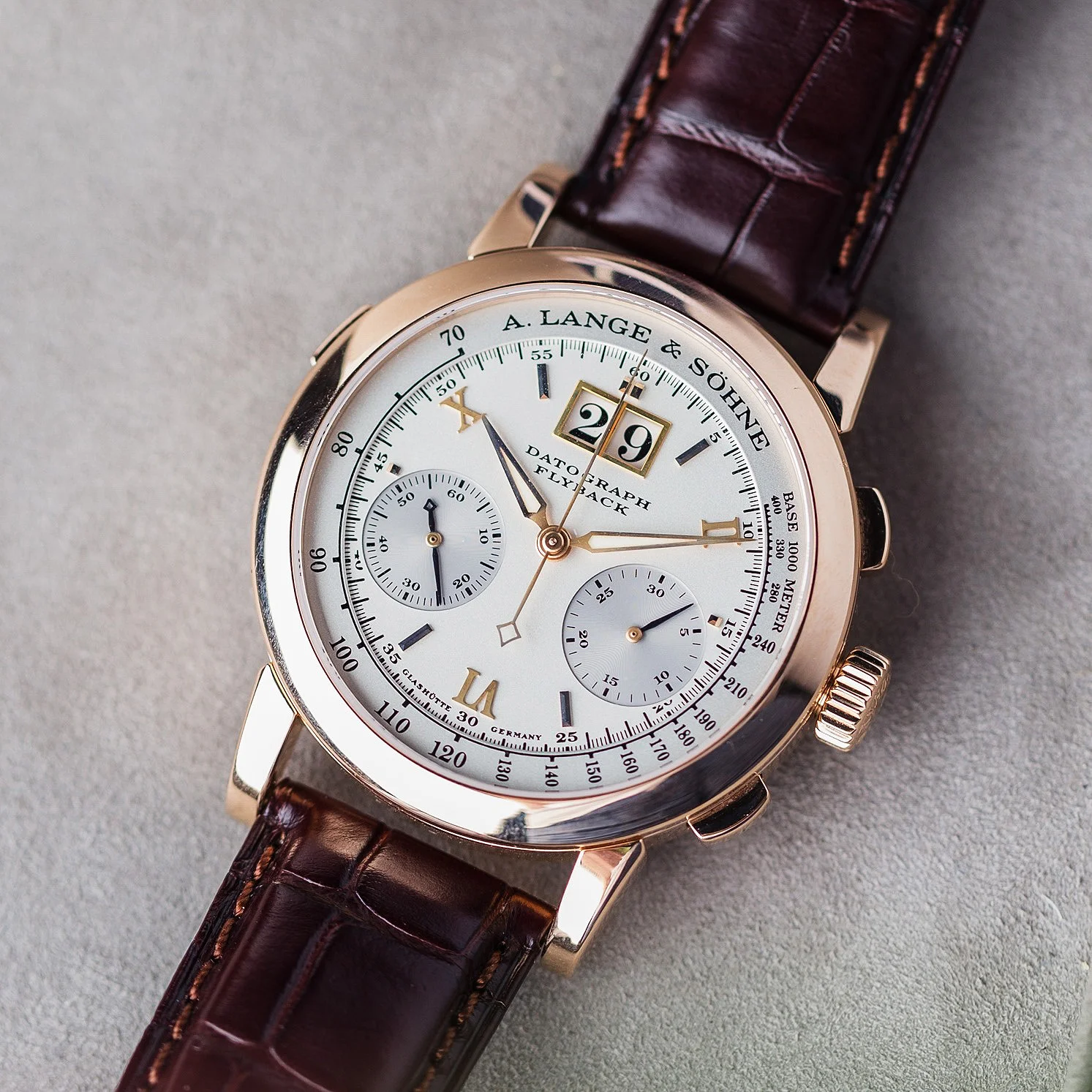 Lange Datograph pink gold 403.032