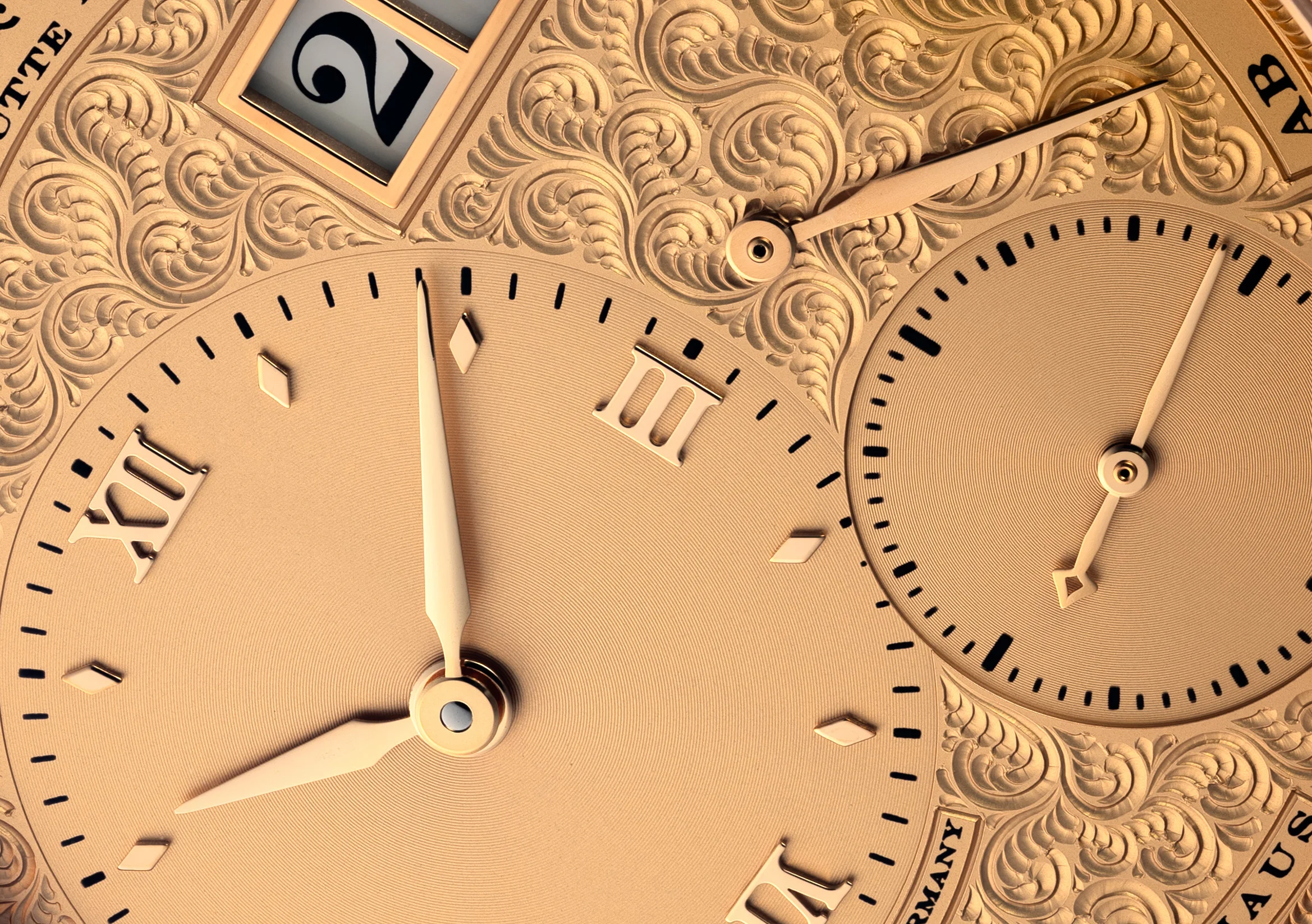 Lange 1 Floral Dial