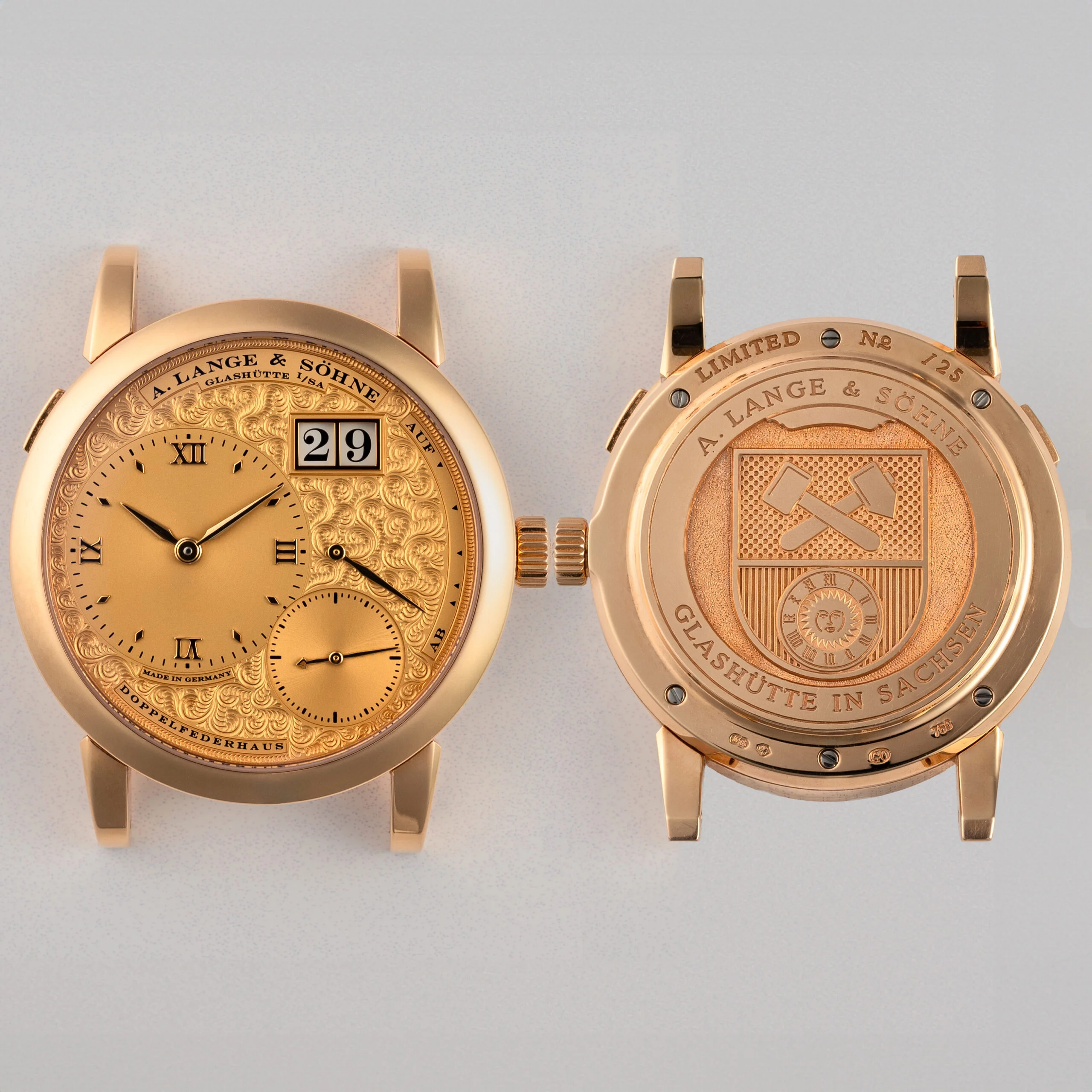 Lange 1 Floral Yellow Gold