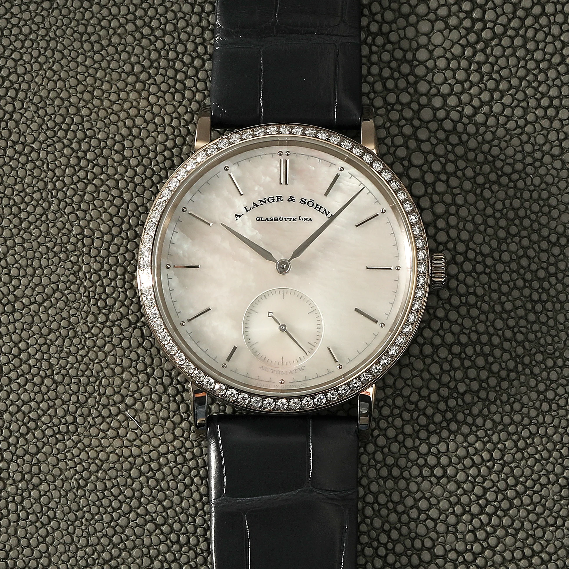 Saxonia Automatic Mother of Pearl Diamond