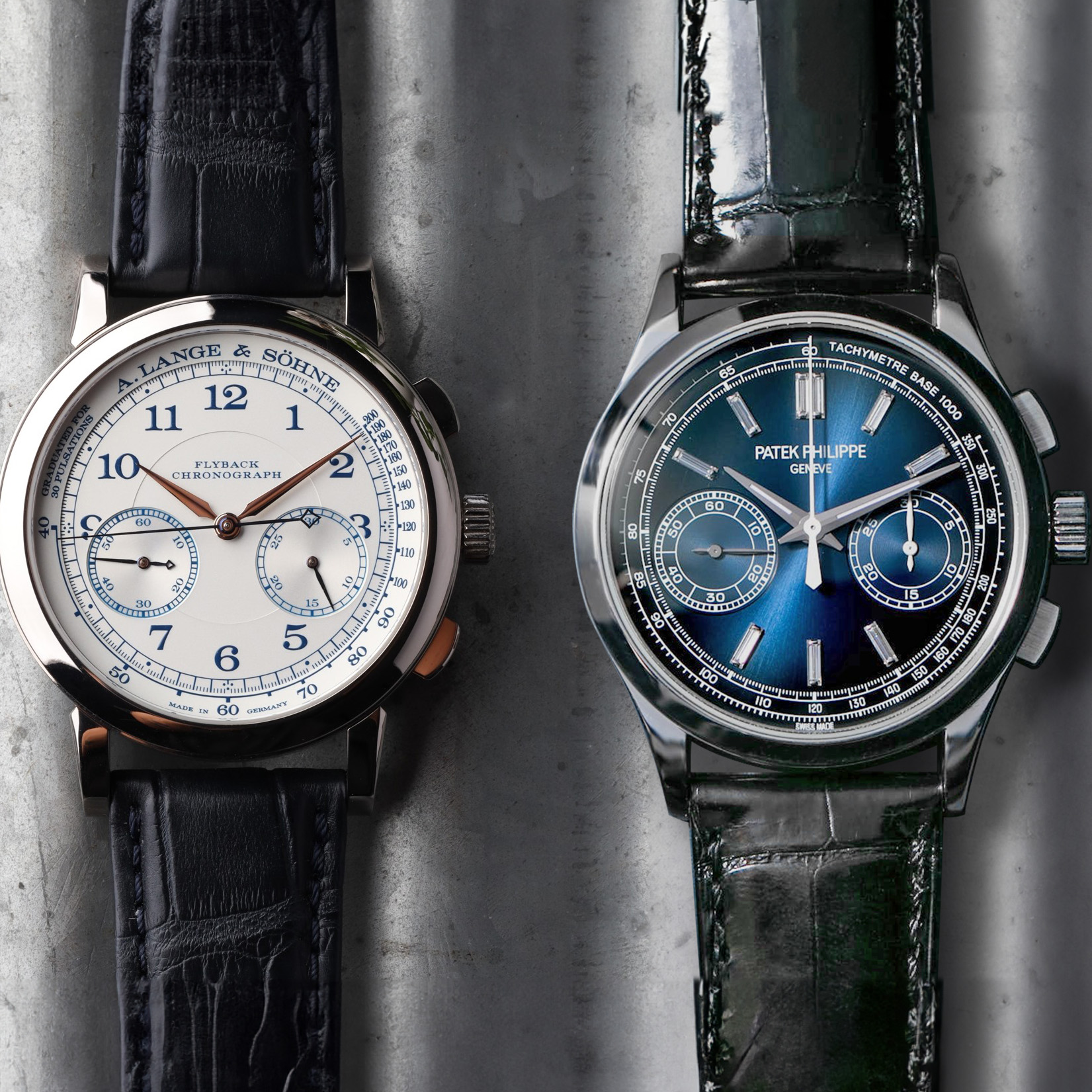 Patek Philippe 5170 v Lange 1815 Chronograph
