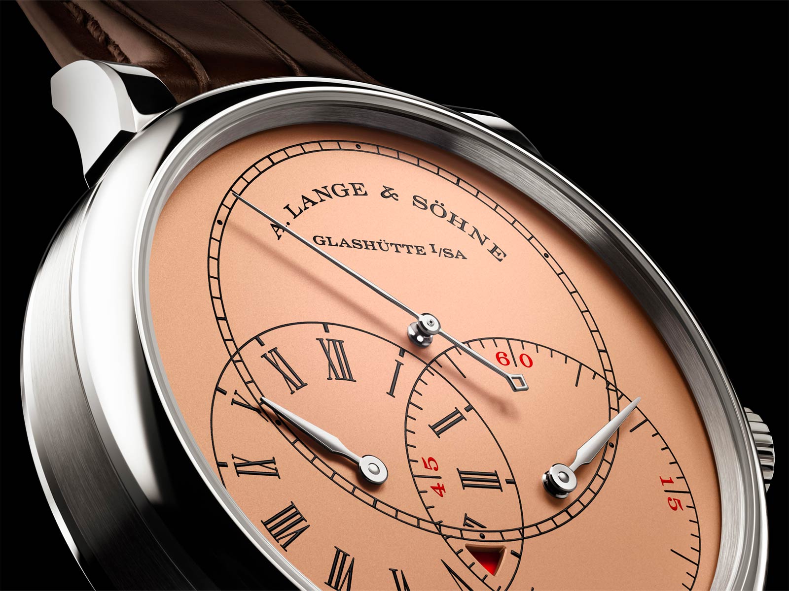 Richard Lange Jumping Seconds Pink Dial