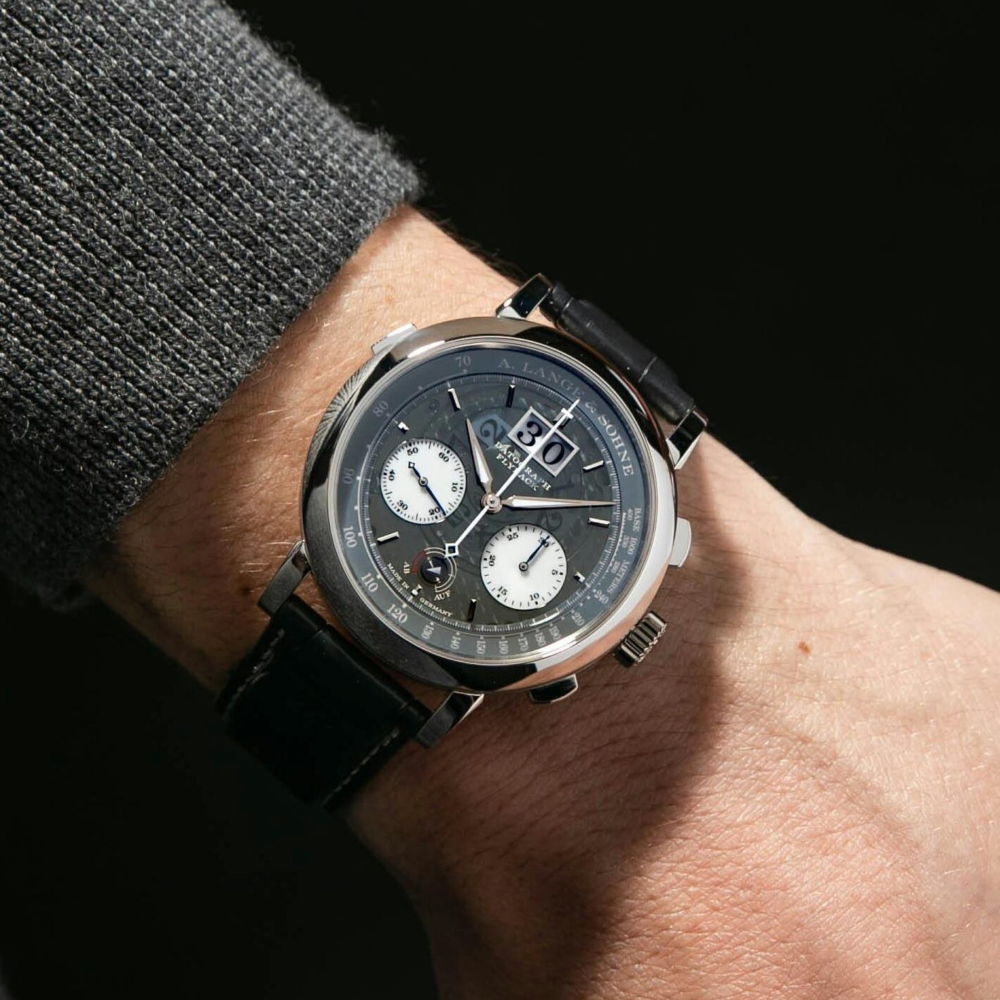 A. Lange & Söhne Datograph Lumen 405.034 Review - LANGEPEDIA