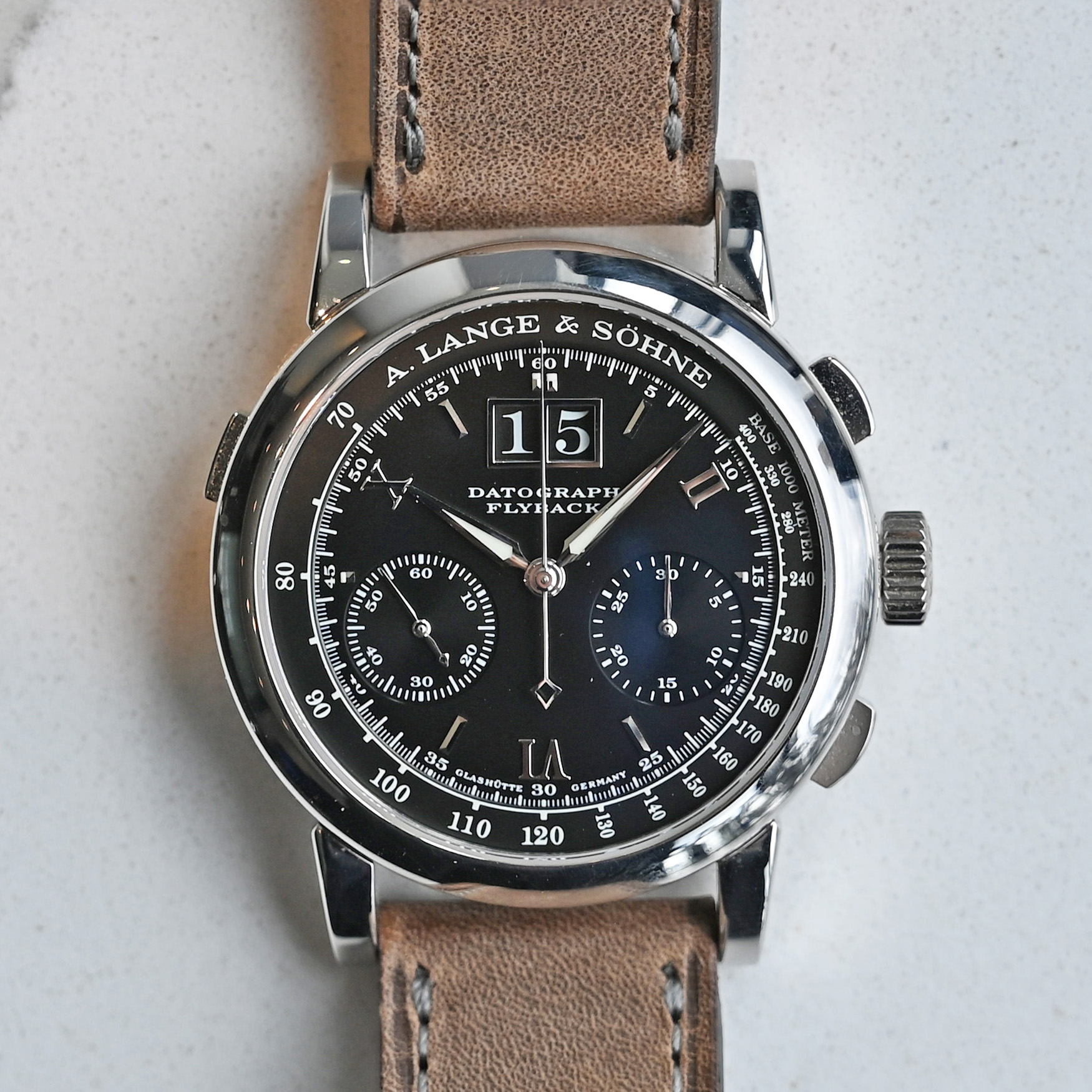 A Lange Söhne Datograph Piece Unique Platinum
