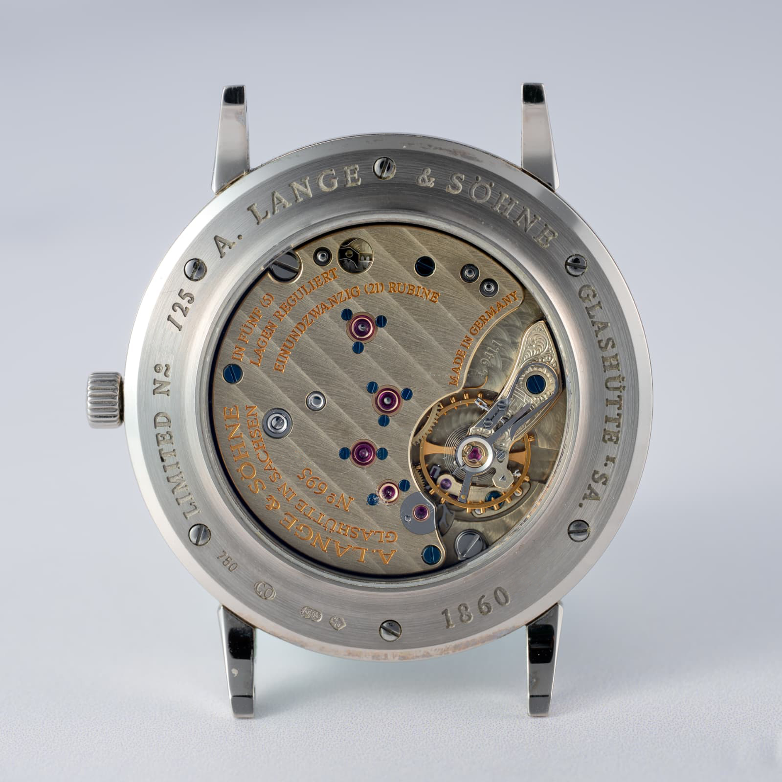 A Lange Söhne Saxonia Japan Edition Movement