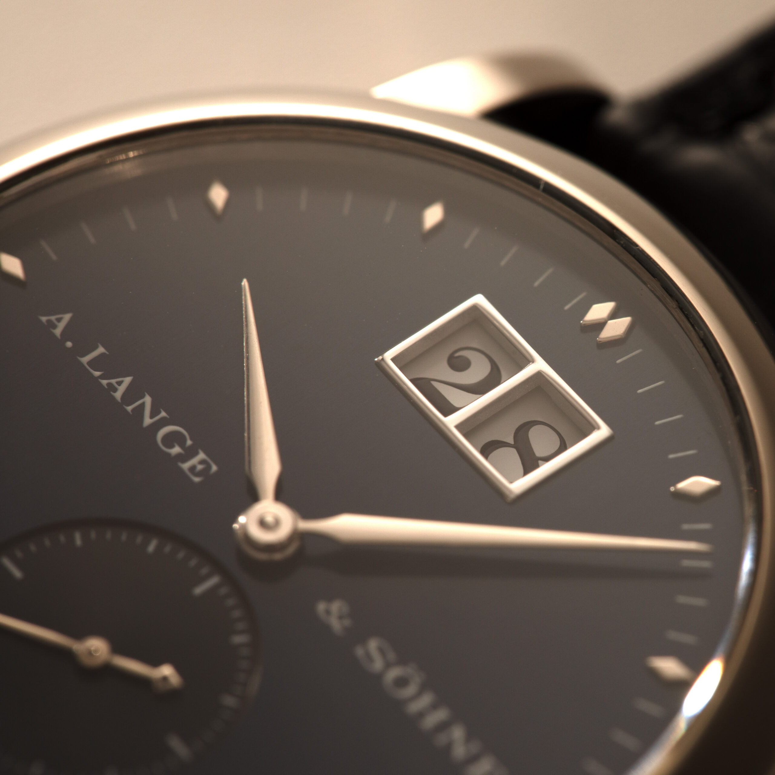 A. Lange & Söhne Saxonia Blue 105.027