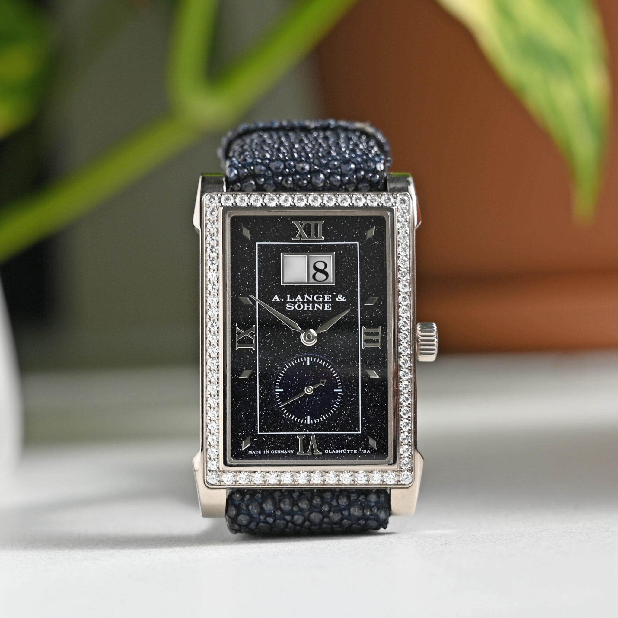 A Lange Söhne Cabaret Blue Aventurine Dial 827.028