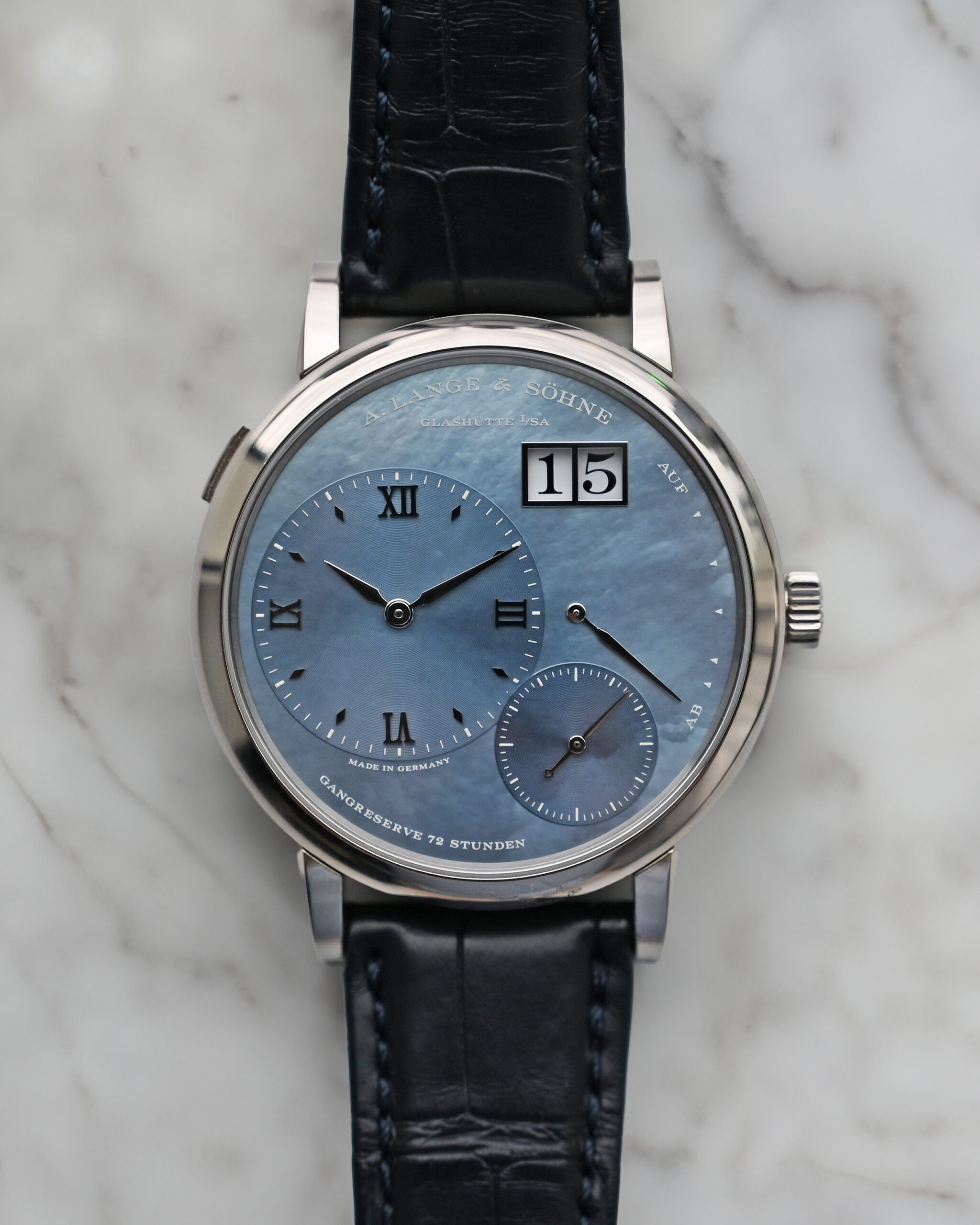 Grand Lange 1 Dubail 117.040 full front view