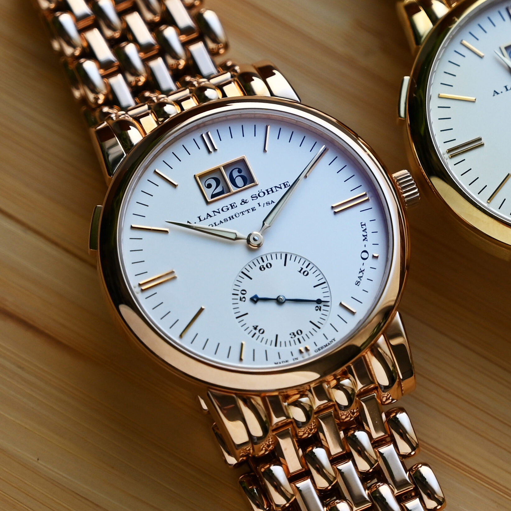 A Lange Söhne Langematik Wellendorff bracelet 358.032