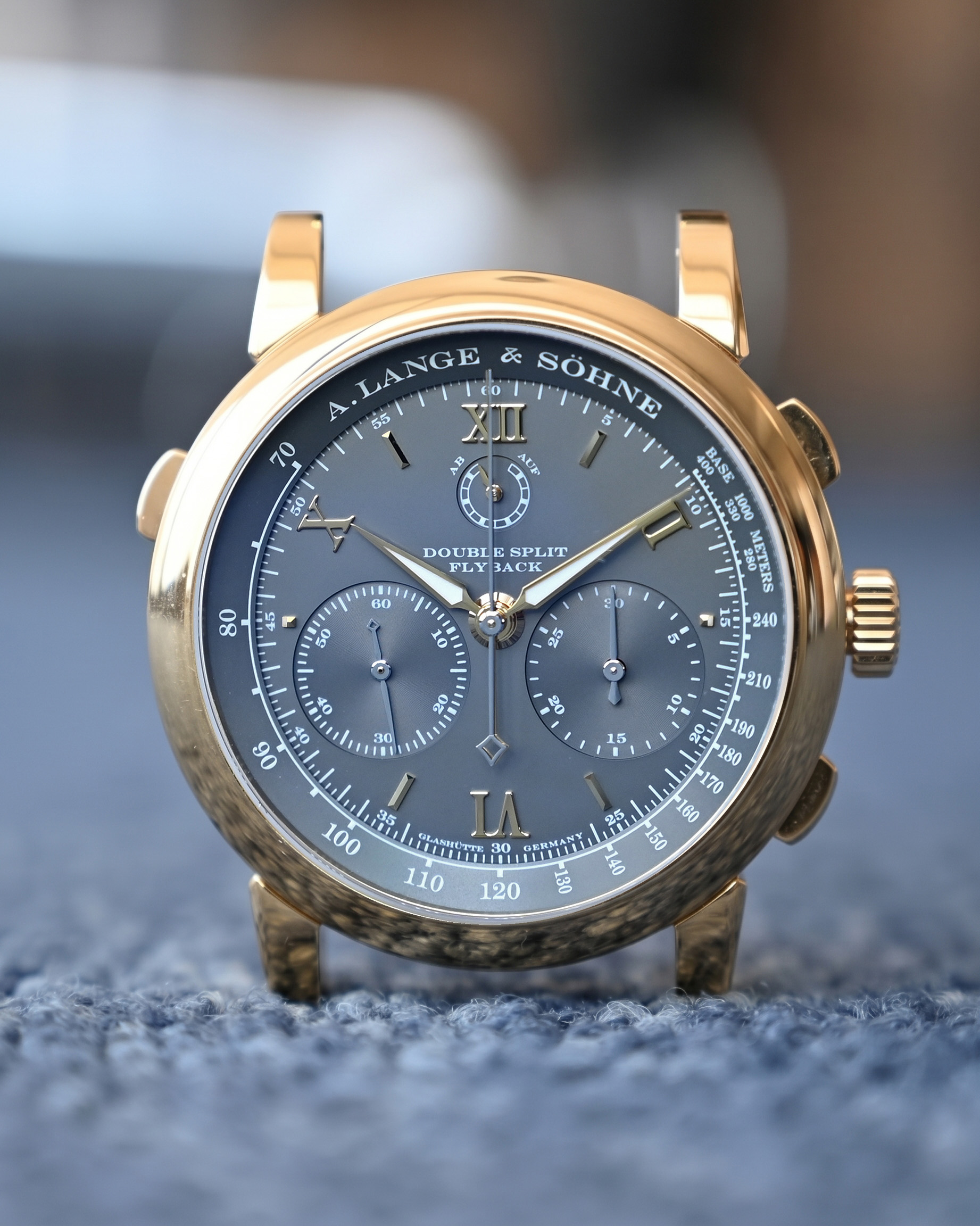 A. Lange & Söhne Double Split Japan Edition 404.048 Yellow Gold